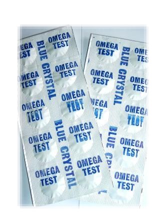 Blue Crystal Omega Test Tablets