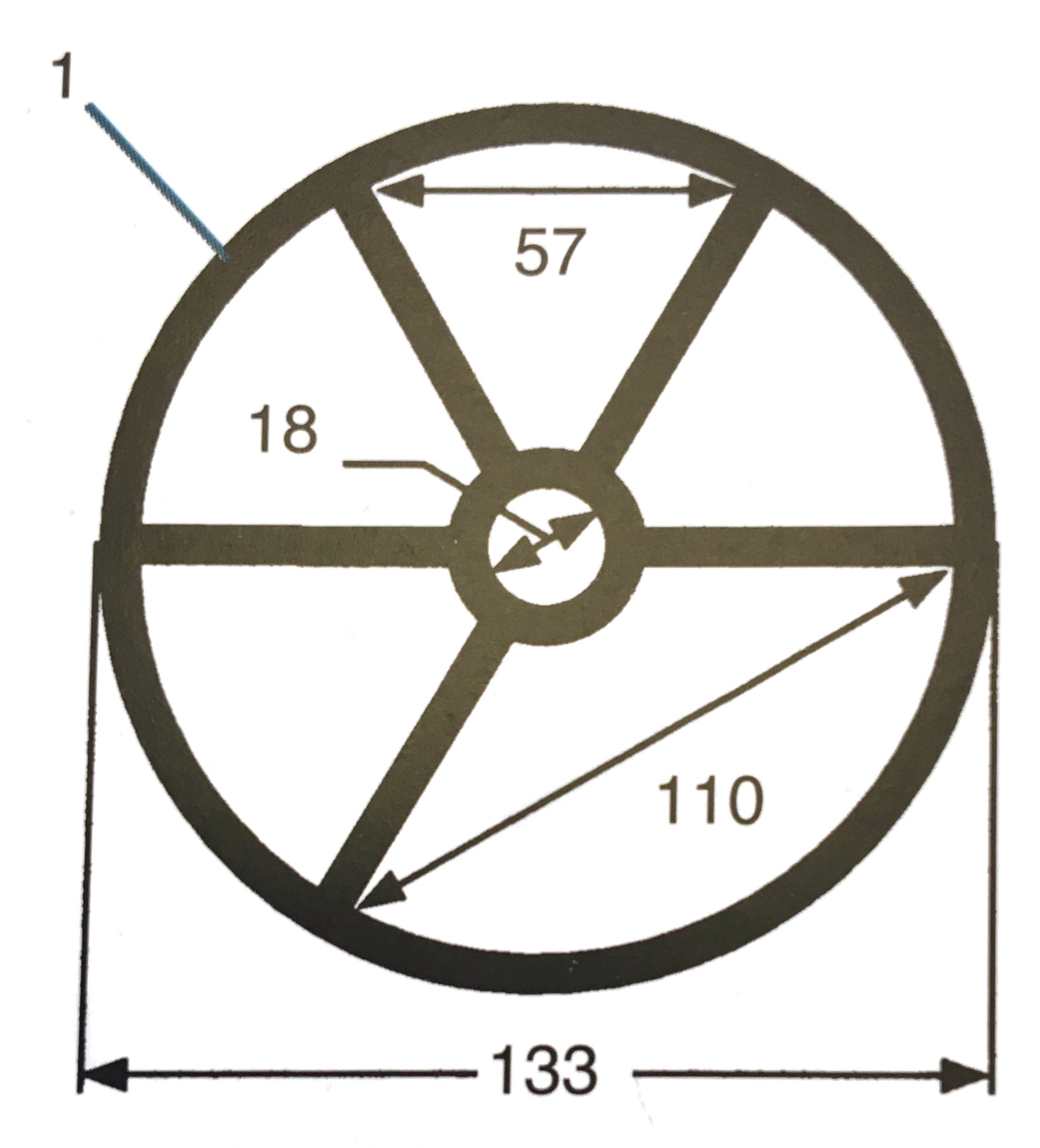 1 Tagelus/Triton/Azur/Ongar 1.5"