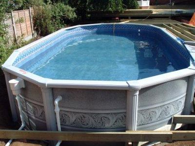 Esther Williams 30' x 15' Oval Aluminium pool Case Study