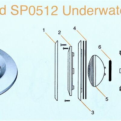 Hayward SP0512 Underwater Light Parts