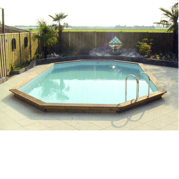 Gardi Octoo Oblong Wooden Swimming Pool