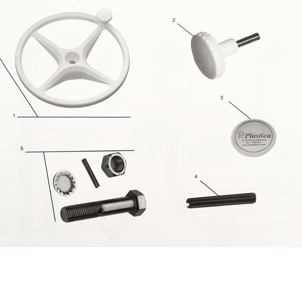 Reel Easy   Sidelock Steering Wheel Components